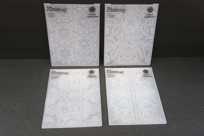 FOUR Anna Griffin Lace Cricut Cuttlebug 4.5