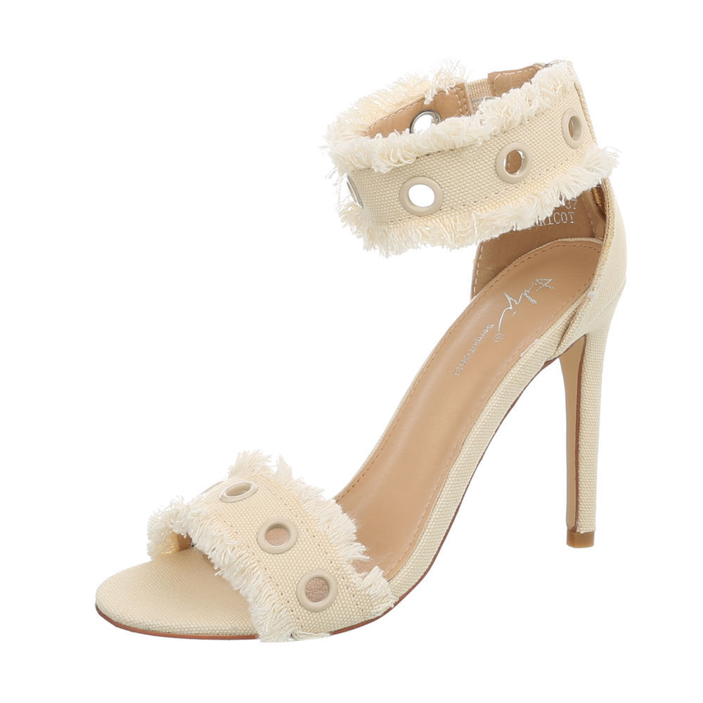 HIGH HEELS PUMPS SANDALETTEN DAMENSCHUHE DESIGNER NEU Gr 40 Beige 2203 | HIGH HEELS PUMPS SANDALETTEN DAMENSCHUHE DESIGNER NEU Gr 40 Beige 2203 |
