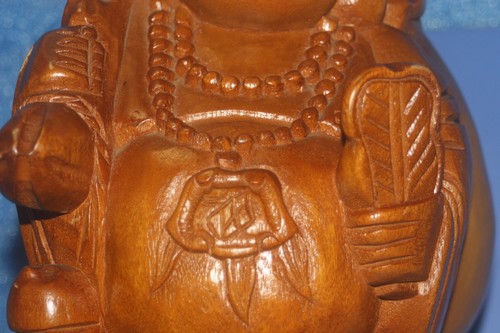 Die Holzschnitzerei HOTEI Buddha Shichifukujin 102 Japan - Bild 3 von 11