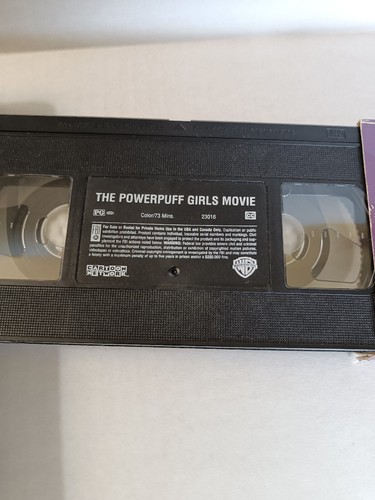 The Powerpuff Girls Movie (VHS, 2002, Slip Sleeve Contains Dexters Laboratory... - Picture 4 of 4