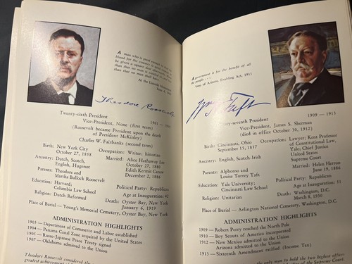 1971 Book Of Presidents United States First Federal Savings Bank Worcester Mass - Picture 5 of 9