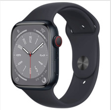 Apple Watch Series 8 45mm GPS LTE Midnight Sport Band S/M - SEALED SEE PHOTOS