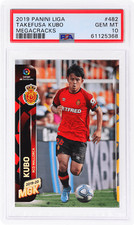 2019 Panini Liga Megacracks Takefusa Kubo #482 PSA 10