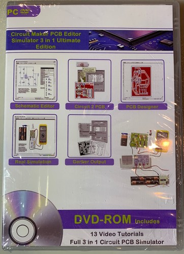 PCB Designer software Ultimate Virtual Circuit Simulation CAD Learn Electronics - Picture 19 of 20