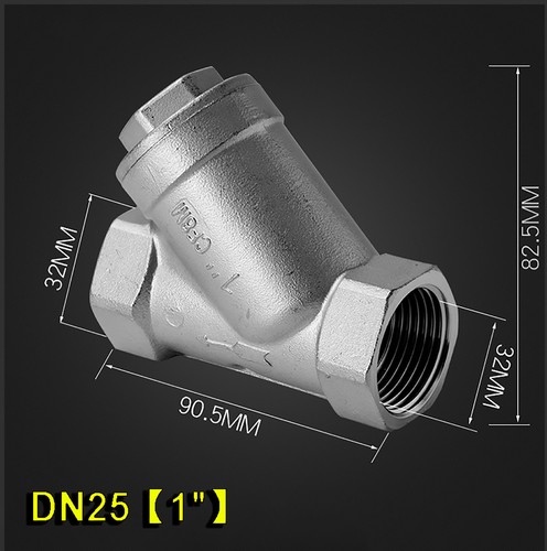 BSP Filter Female Y Strainer Stainless Steel Mesh for Air & Water Various Sizes - Bild 6 von 6