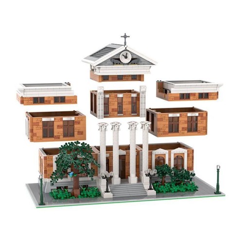 High Difficulty - 100578 Moc Bausteine Modular Zurück in die Zukunft Uhr - Bild 12 von 24