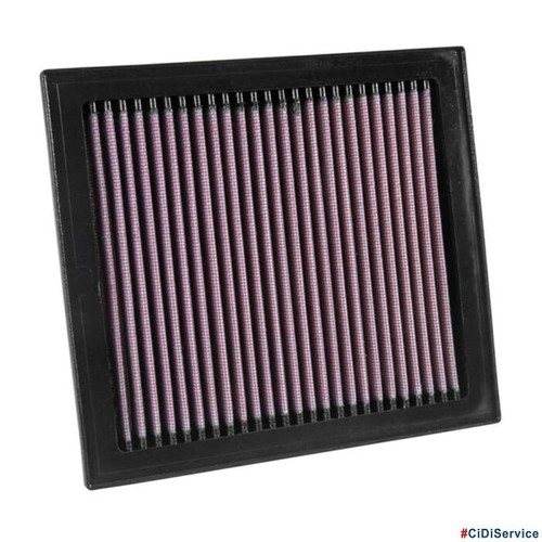 K&N E-1963 Filtro Aria Sostitutivo Auto – Lavabile E Riutilizzabile, Aumento Potenza, Garanzia 1,6 Mln Km - 3