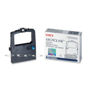 SIX OKIDATA Microline 182//184//186//320//321//390//391 Compatible Ribbons 52102001