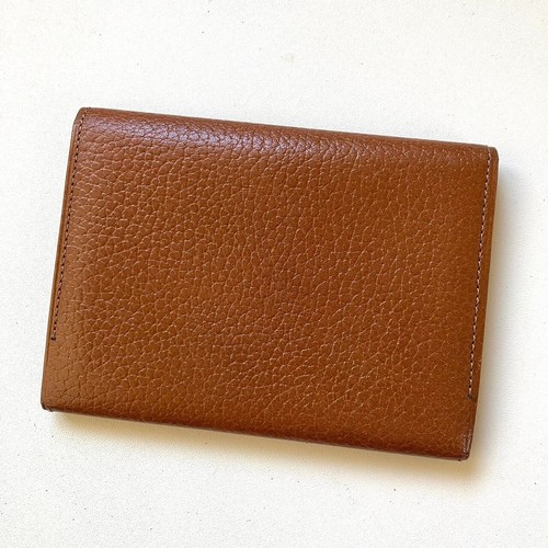 Burberrys Authentic Business Card Holder Compact Wallet Purse Card Case Leather - Picture 3 of 10