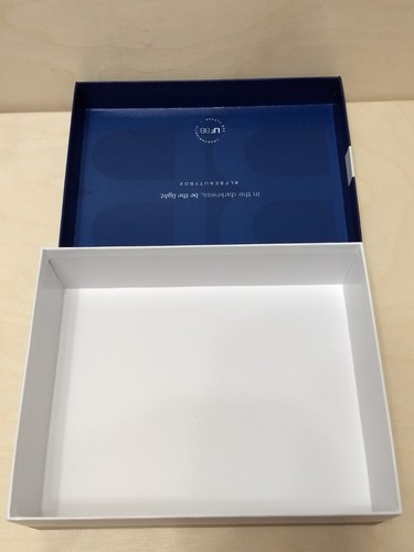 NEU SELTEN Look Fantastic Navy Geschenkbox + Deckel. Aufbewahrung 23X18X7cm - Bild 11 von 13