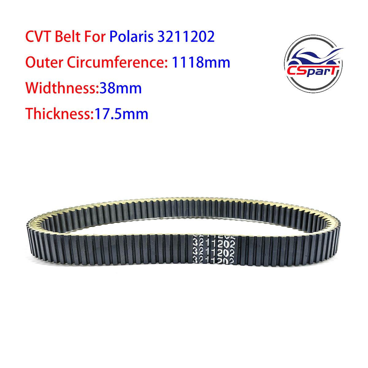 CVT Drive Belt 3211202 for Polaris EPS RZR XP TURBO 1000 Ranger