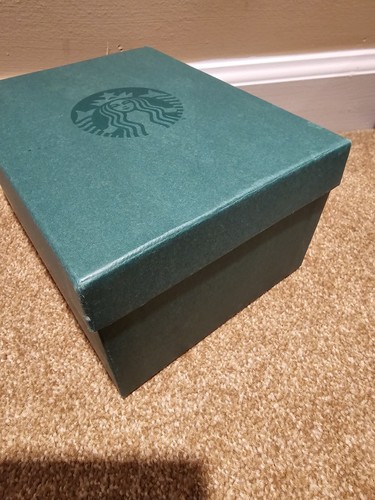Taza de viaje de cerámica Starbucks Coffee Old Logo 2009 12 oz con caja - Imagen 6 de 6