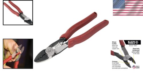 Ergonomic Wire Cutter and Stripper with Crimper - Durable Forged Steel Design - Picture 2 of 12