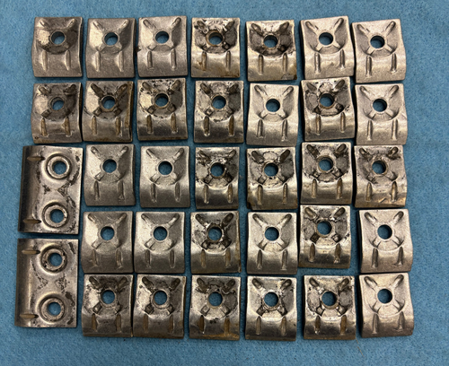 Aluminum Backing Plates for Snowmobile Track Studs - Picture 3 of 3