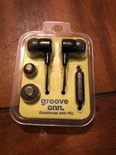Groove onn earphones with Mic (Black)