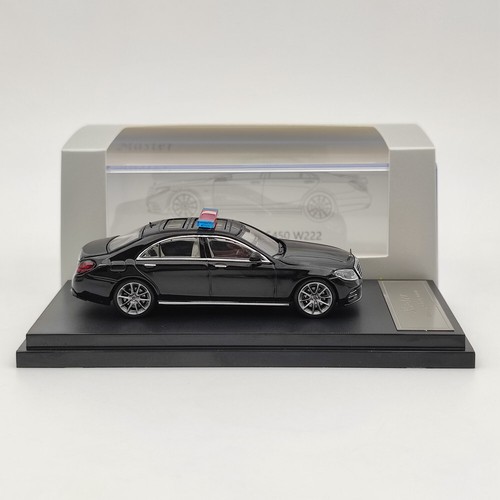 Master Mercedes-Benz S450 W222 Diecast Toys Models Miniature Gifts 1/64 Police - Picture 9 of 15