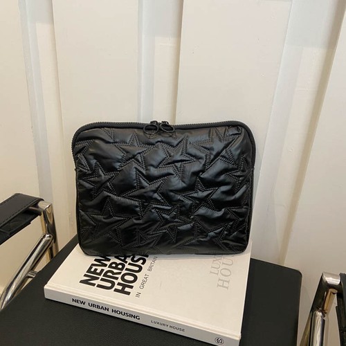 Laptop-Hülle, Laptop-Hülle, Tragetasche für 15-Zoll-Notebook-Tablet (schwarz) De - Afbeelding 10 van 10