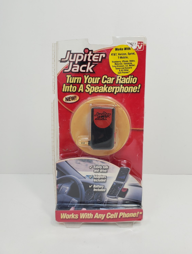 Jupiter Jack Make Your Cell Phone Hands Free! Adapters Included - Open Box - 第 1/2 張圖片