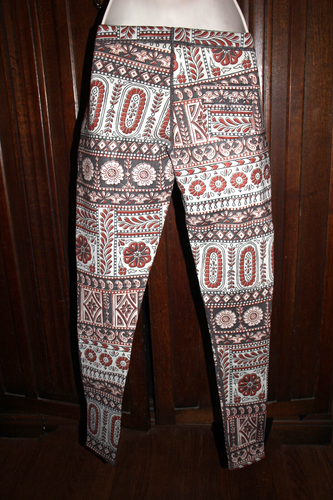 Billabong wetsuit bottoms surf capsule womens S tribal print rust gray ivory - Picture 4 of 8