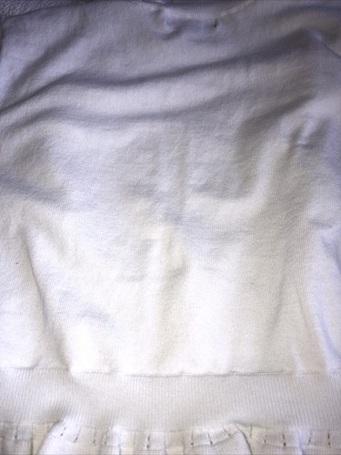 Girls Style & Co. White Cardigan Size XL - Picture 17 of 18