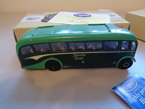 CORGI AEC REGAL STANLEY FIELD. 1993. 165MM Long. Used for display only. - Foto 15 di 24