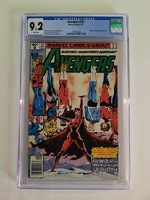 Avengers #187 CGC 9.2 1979 Marvel Comics Scarlet Witch origin Multiverse Chthon