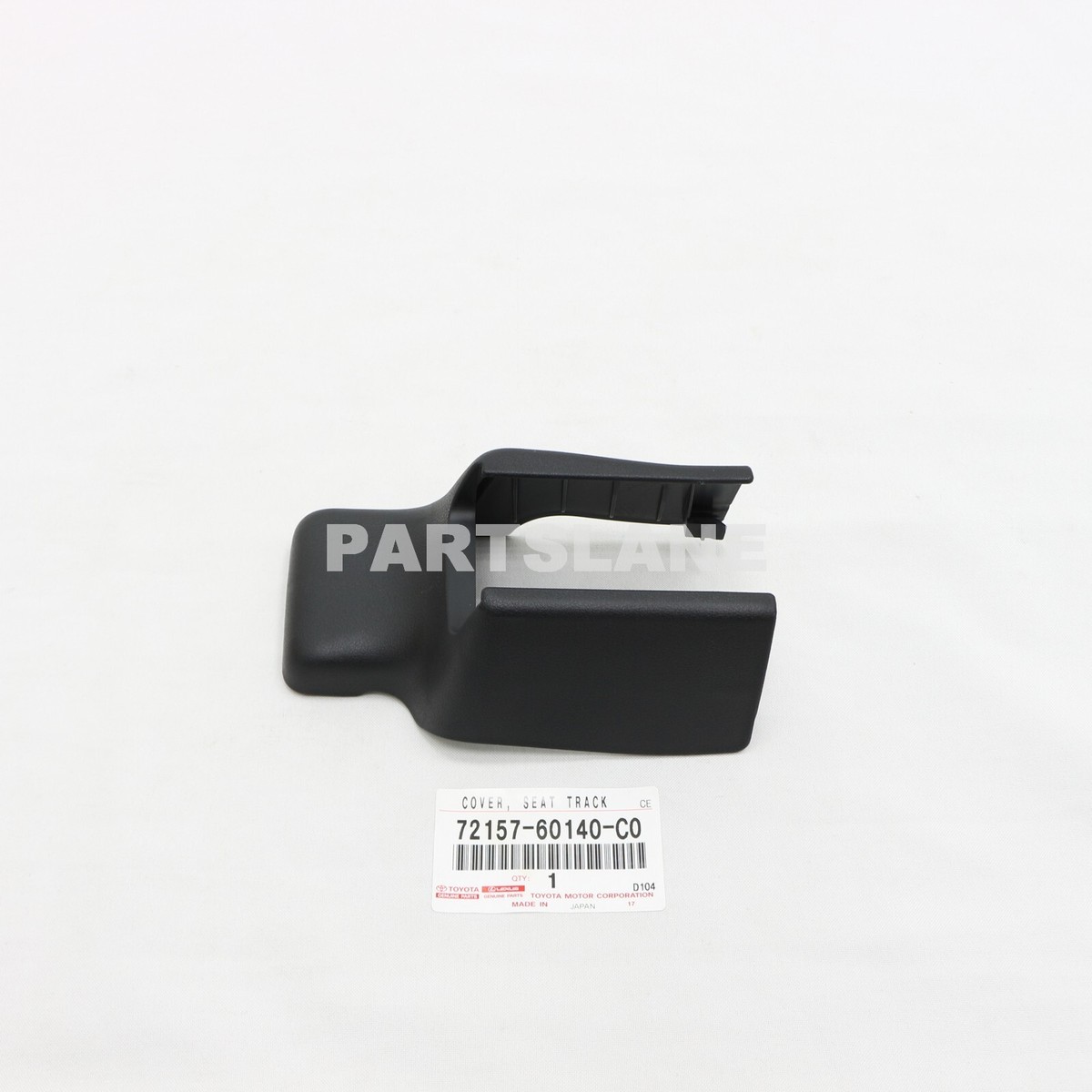 72157-60140-C0 Toyota OEM Genuine COVER, REAR SEAT TRACK BRACKET