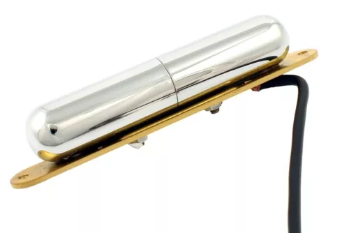 NEW - Danelectro "Yesteryear" LP2 Lipstick Pickup, Chrome Cover