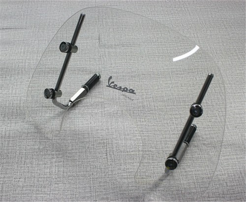 Parabrisas de motocicleta de humo deflectores de viento para Vespa LX150 LX125 LX - Imagen 24 de 29