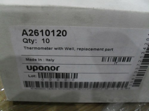 Termómetro Uponor Wirsbo A2610120 con pozo - Imagen 2 de 2