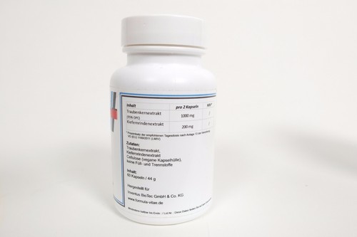 Formula Vitae – OPC Complete - Traubenkernextrakt + Kiefernrindenextrakt - Bild 2 von 3