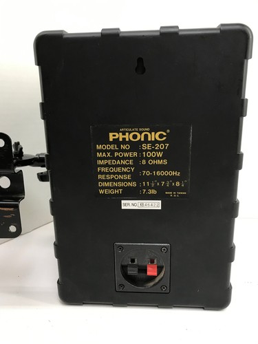 Phonic SE-207 Articulate Sound 100 Watt Lautsprecher - Bild 3 von 4