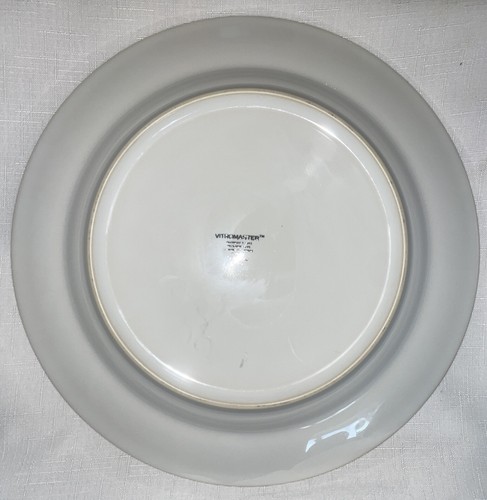 Avalon Vitromaster Steinzeug 10-5/8" Essteller (TOP ZUSTAND) nicht mehr hergestellt - Bild 2 von 2