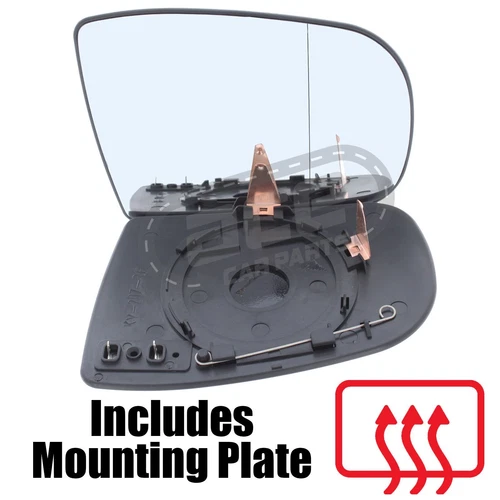 Mercedes E Class W210 1999-2003 Heated Wide Angle Wing Mirror Glass Drivers Side