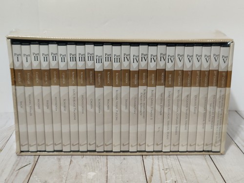 Classical Genius Library Collection 24 Part Audio CD Set New Bach Mozart Chopin  - Picture 1 of 12