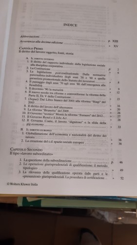 DIRITTO DEL LAVORO - SINDACALE - SUBORDINATO - TREU CARNCI TOSI TAMAJO - UTET - Imagen 4 de 10