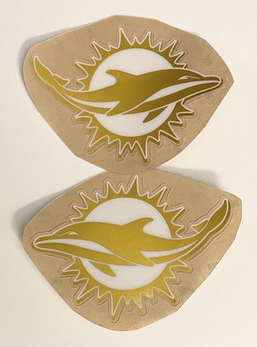 Miami Dolphins Full-Size Helmet Decals - Picture 8 of 12