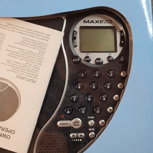 Maximo 4 in 1 Mauspad Anruferkennung Freisprecheinrichtung Taschenrechner VOIP Wecker - Bild 5 von 6