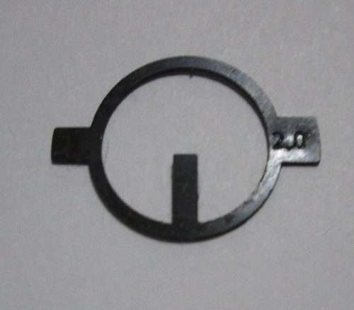 Feinwerkbau 16mm Front sight metal inserts Post type Also fit Kimber 82g Govt - Picture 3 of 9
