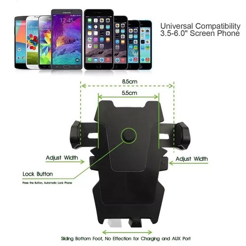 Universal Car Phone Holder 360 Windscreen Suction Mount GPS Stand Cradle - Picture 7 of 11