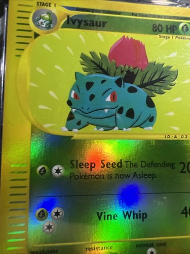 🔥🔥 RARE 2002 Pokemon Expedition Ivysaur - Reverse Holo CGC 9 Mint - Picture 7 of 16