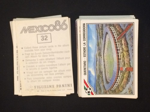 PANINI WC 86 (MEXICO 86) NEW STICKERS - NUM. 1 - 200 CHOOSE FROM THE LIST - Foto 27 di 217