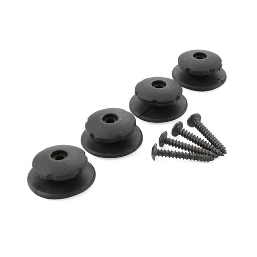 4pcs Universal Car Hook Cargo Net Mount Set Storage Organizer Black Accessories - Picture 9 of 12