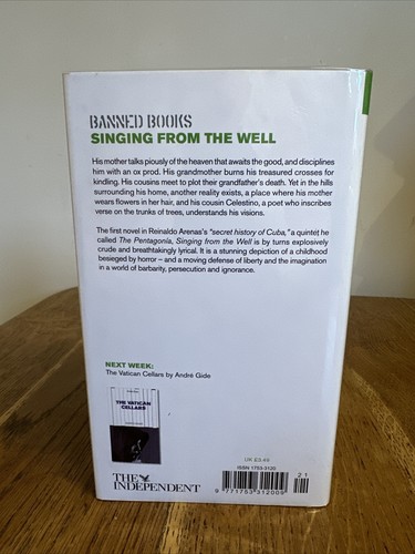 Singing from the Well by Reinaldo Arenas UK Banned Books HB VGC - Picture 4 of 8
