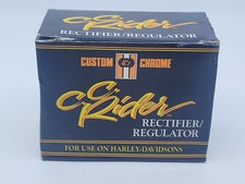 Custom Chrome Rectifier Regulator 25369 Black 1965-77 Sportster Big Twins H614