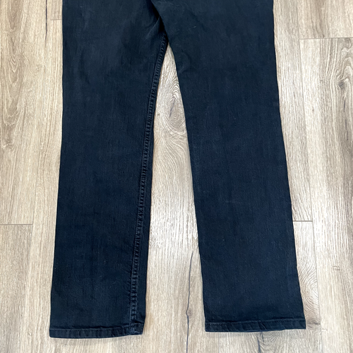 Levi's 511 Slim Jeans Herren 34x30 schwarz Wachsoptik Zip Fly Effekt Denim beschichtet - Bild 5 von 9