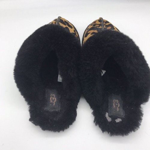 UGG Women's Scuffette II Panther Print Slipper SIze 6 - Picture 4 of 7