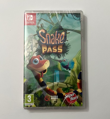 Snake Pass - Nintendo Switch - Brand New Sealed Super Rare Games SRG #7 - Picture 1 of 3