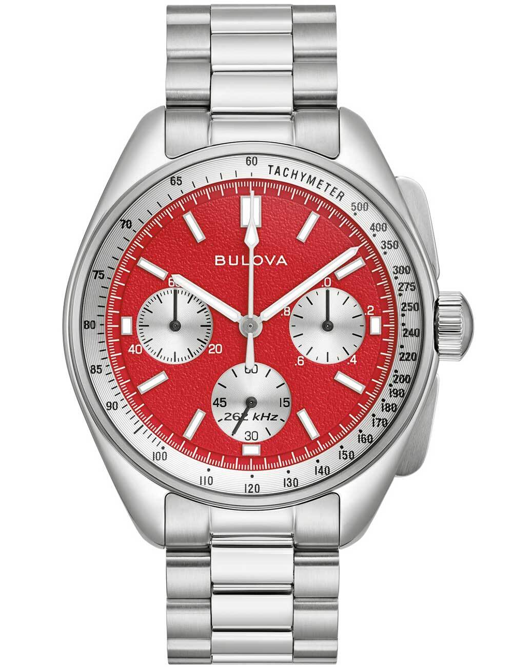 Bulova 96K115 Herrenuhr Lunar Pilot Chronograph Special Set 43mm 5ATM