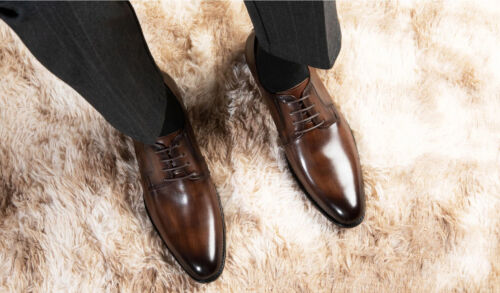 Zapatos para hombre Zapatos Oxford Boda Cuero Hombres Zapatos de vestir Oficina Hombre Zapato - Imagen 20 de 26